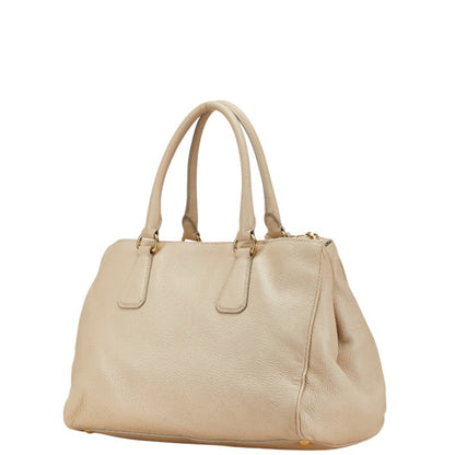 Prada Brown Leather Vitello