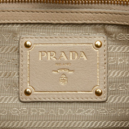 Prada Brown Leather Vitello
