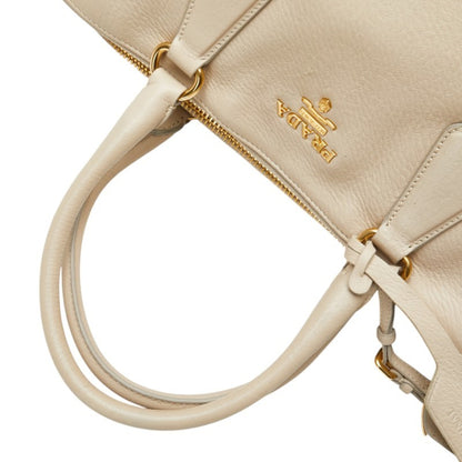 Prada Brown Leather Vitello