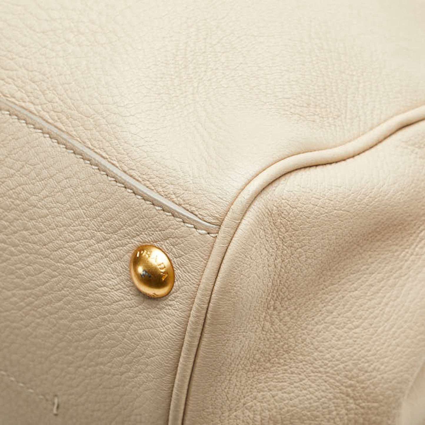 Prada Brown Leather Vitello