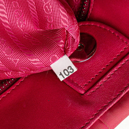 Prada Pink Nylon Gaufre
