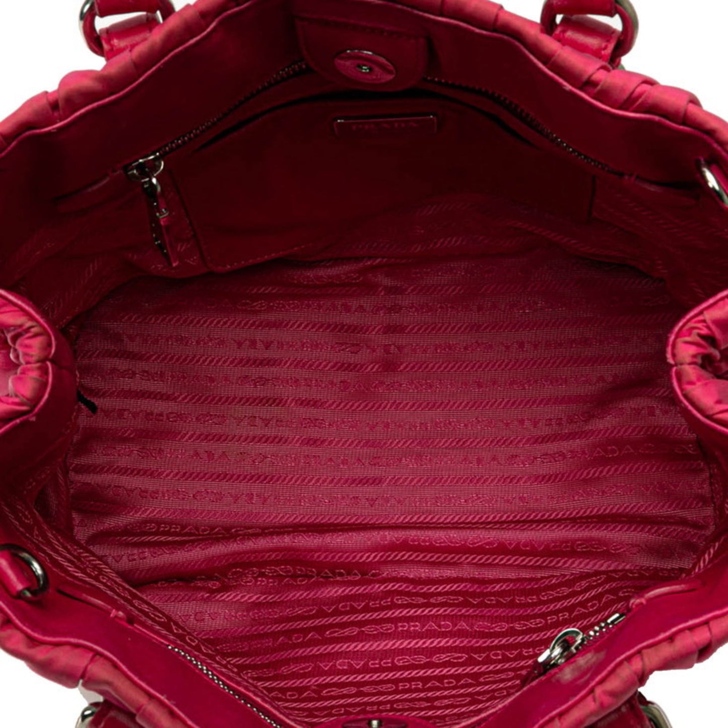 Prada Pink Nylon Gaufre