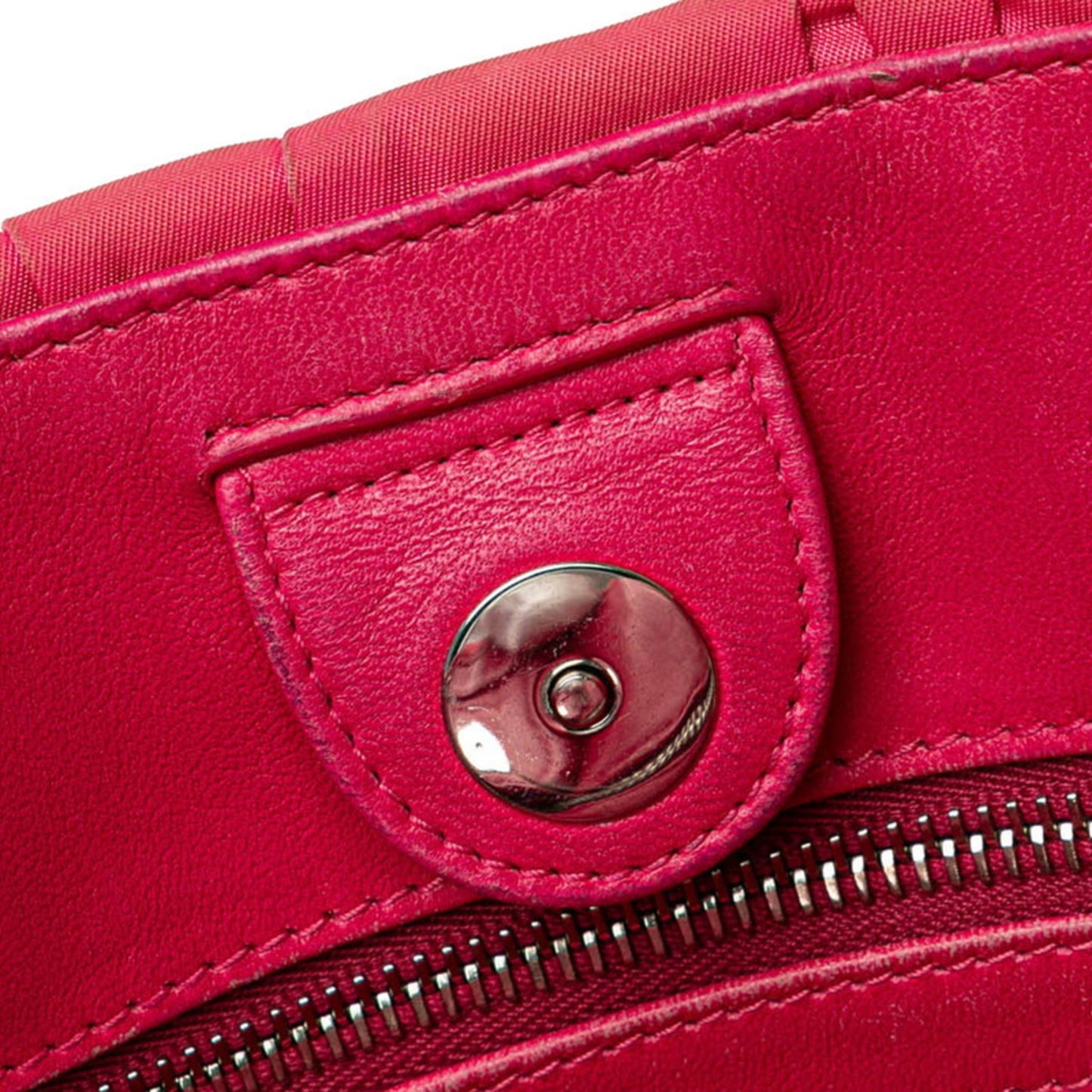 Prada Pink Nylon Gaufre