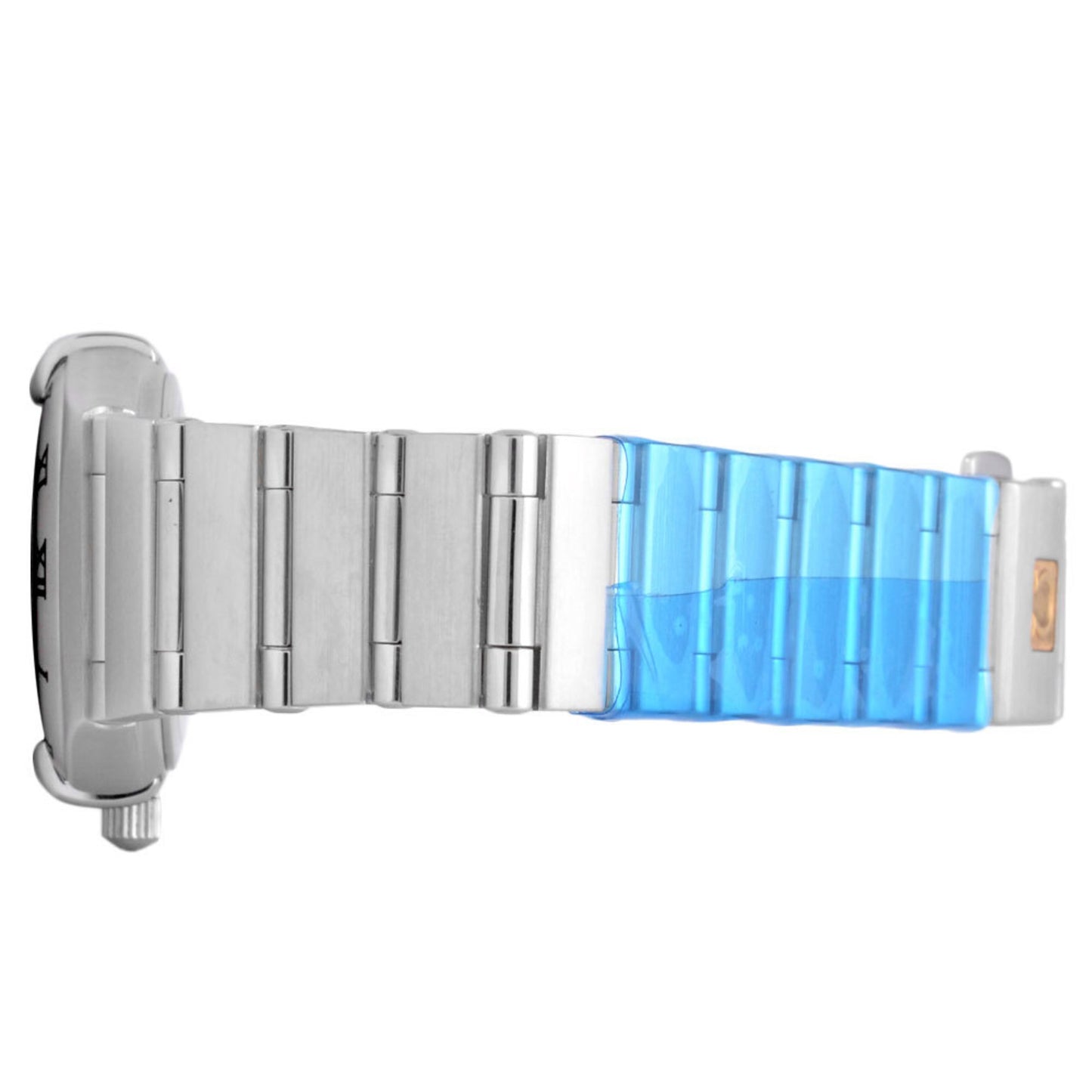 Omega White Steel Constellation