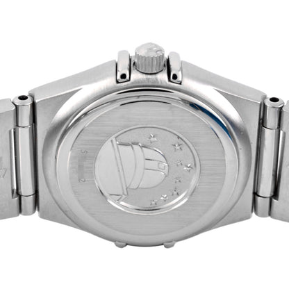 Omega White Steel Constellation