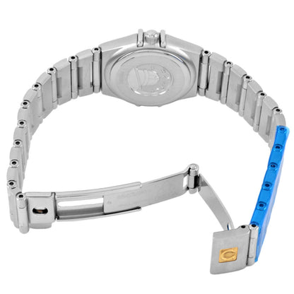 Omega White Steel Constellation