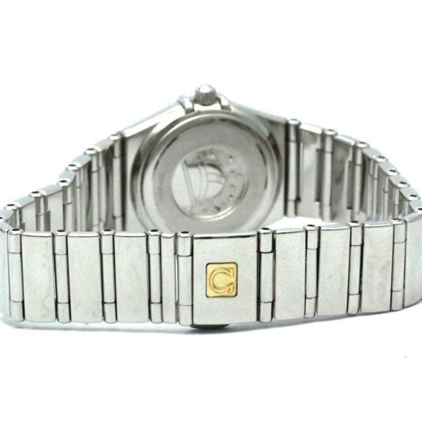 Omega White Steel Constellation