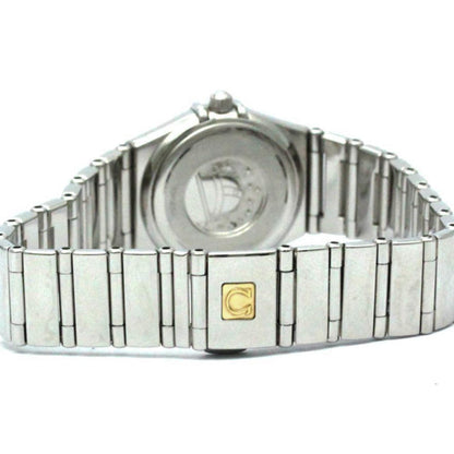 Omega White Steel Constellation
