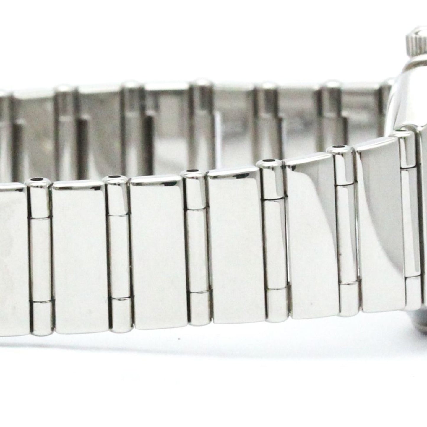 Omega White Steel Constellation