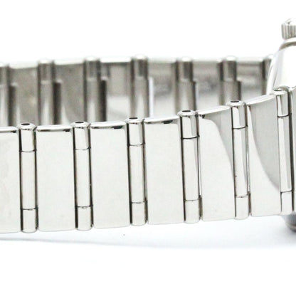 Omega White Steel Constellation