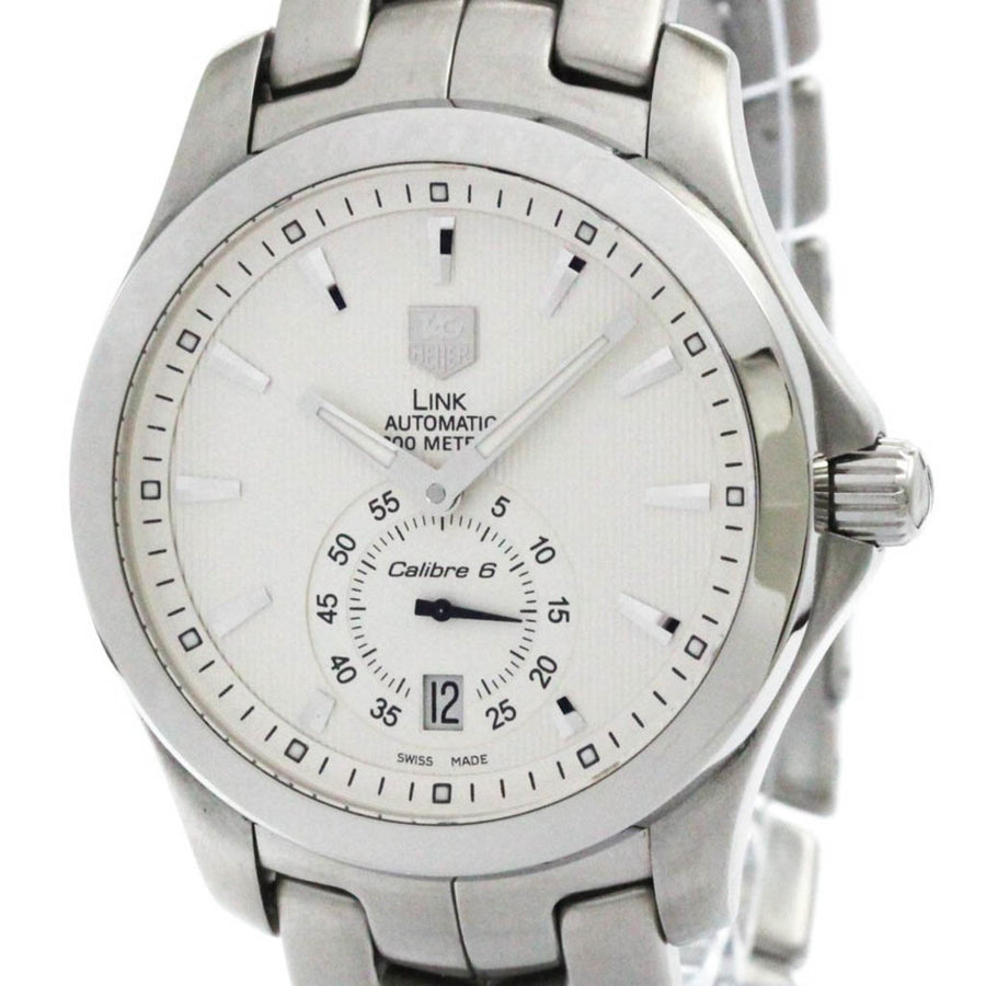 Tag Heuer Silver Steel Link