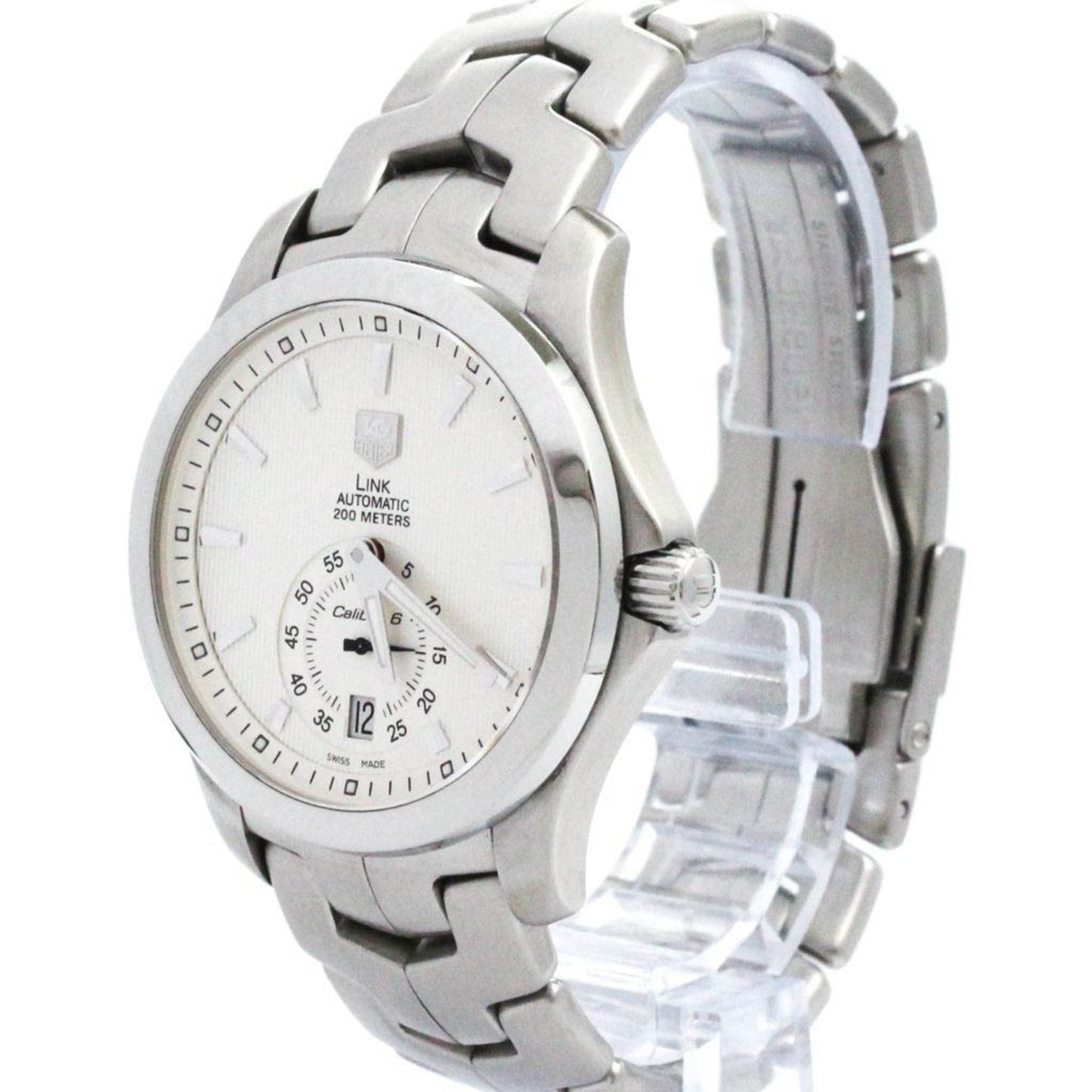 Tag Heuer Silver Steel Link