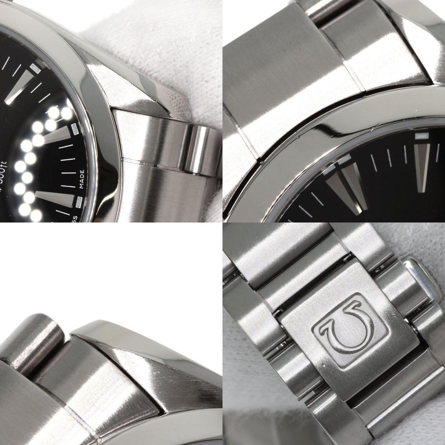 Omega Black Steel Seamaster