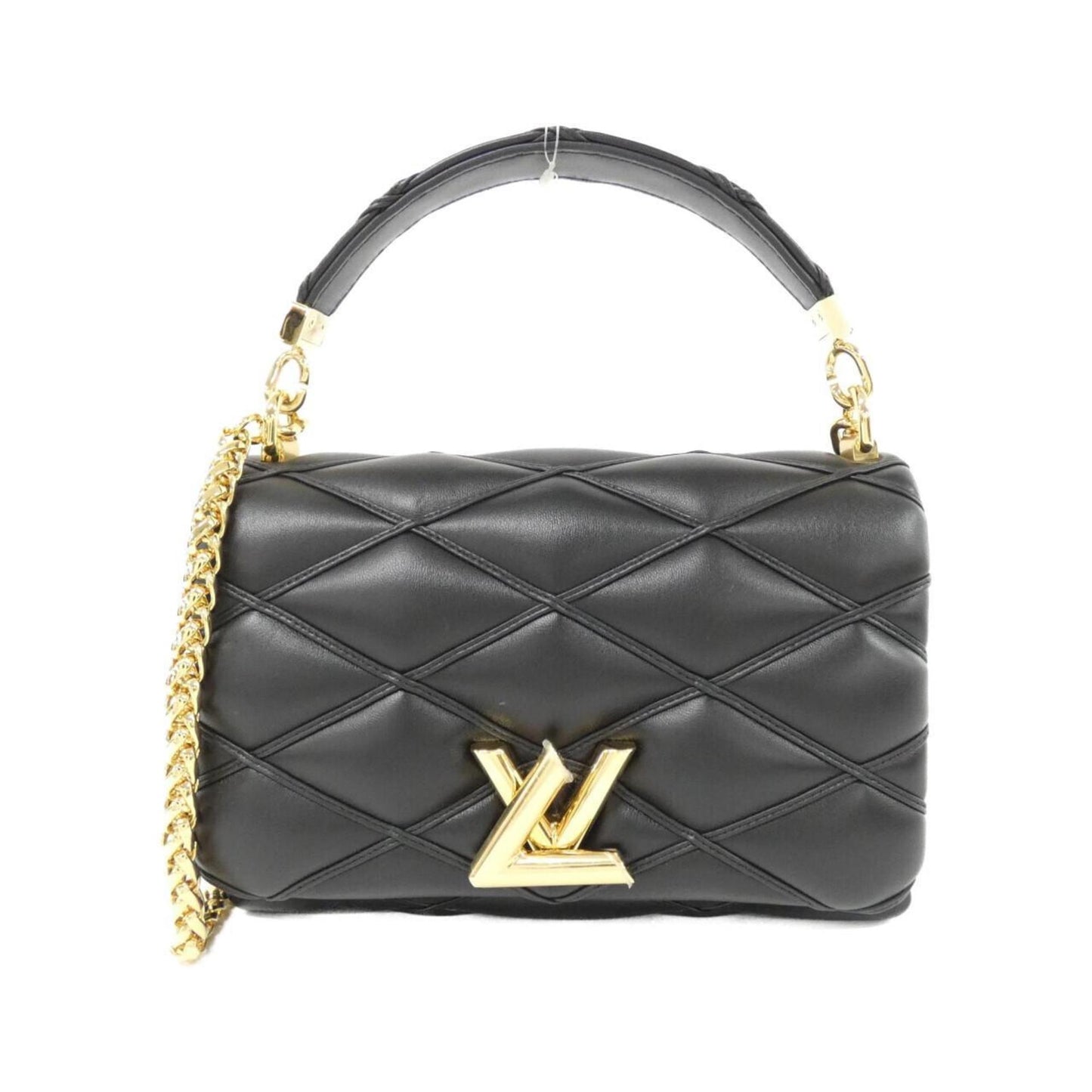Louis Vuitton Black Leather Go 14