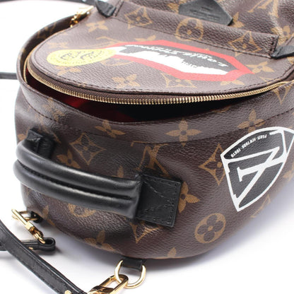Louis Vuitton Black Canvas Palm Springs Mini