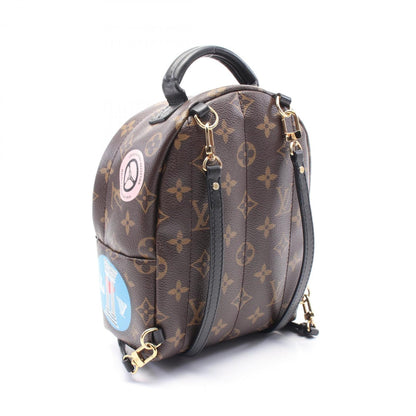 Louis Vuitton Black Canvas Palm Springs Mini
