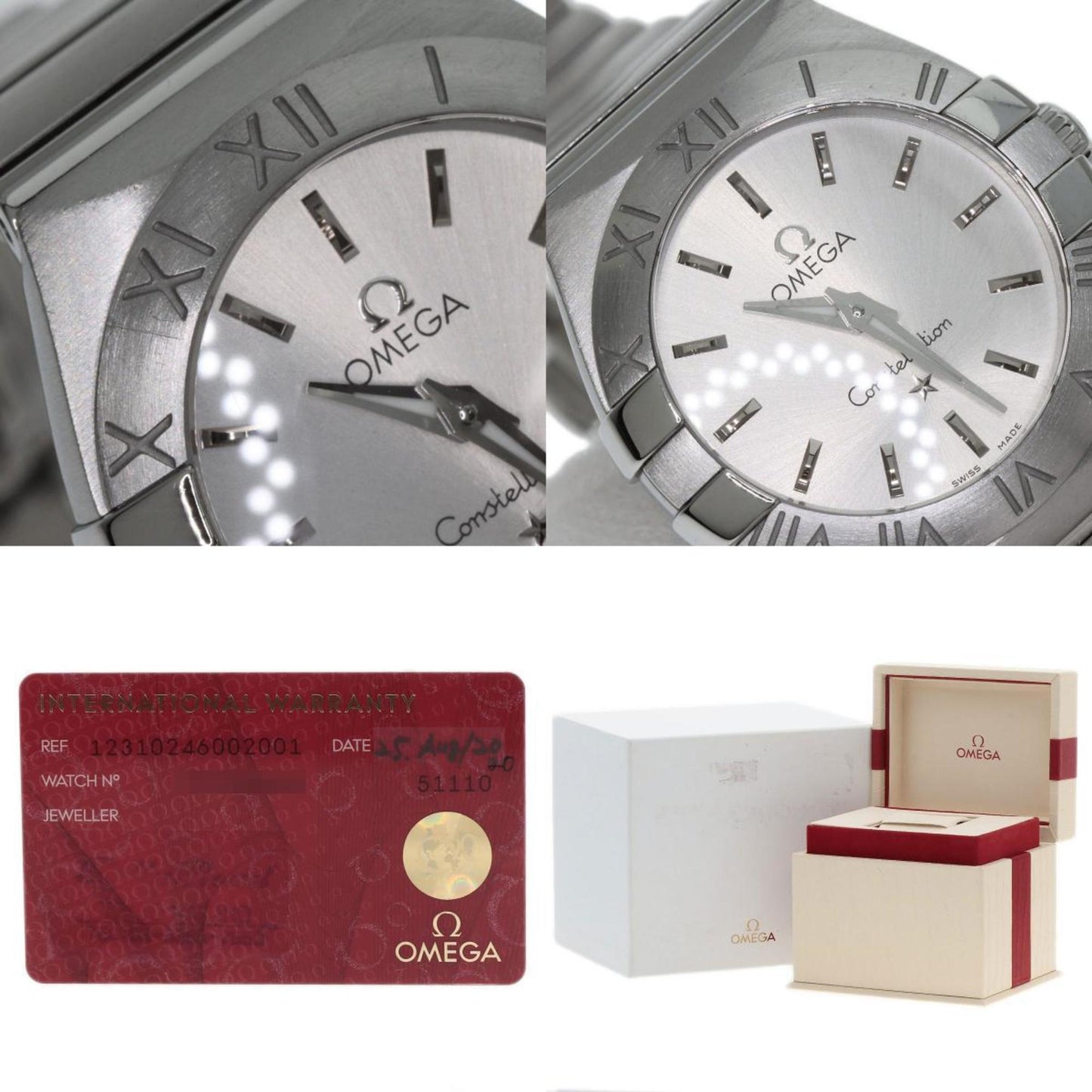 Omega Silver Steel Constellation