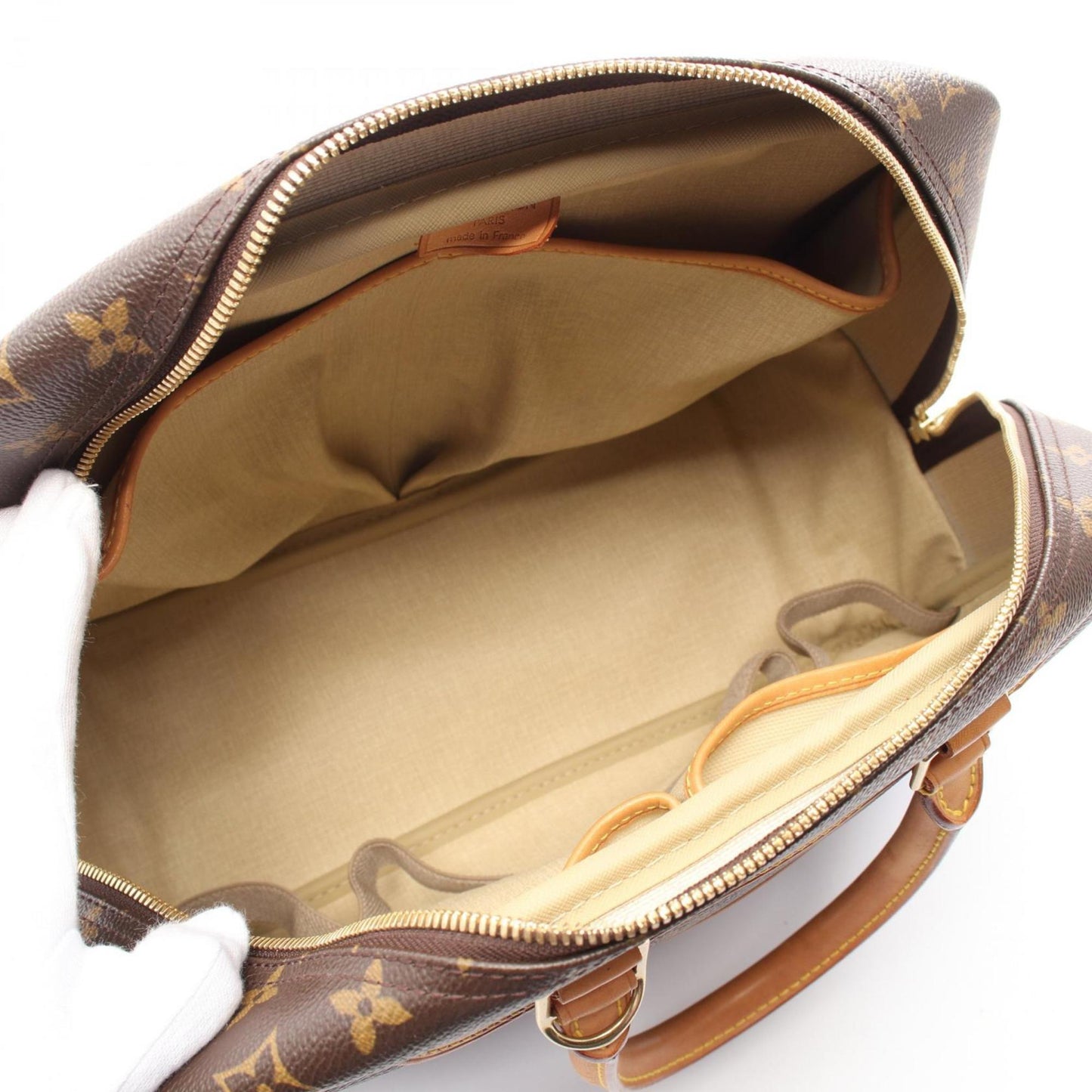 Louis Vuitton Brown Canvas Deauville
