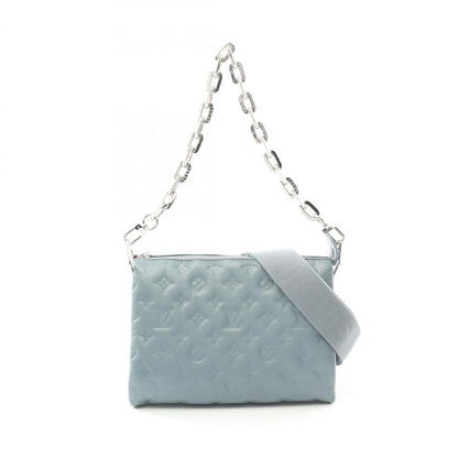Louis Vuitton Blue Leather Coussin