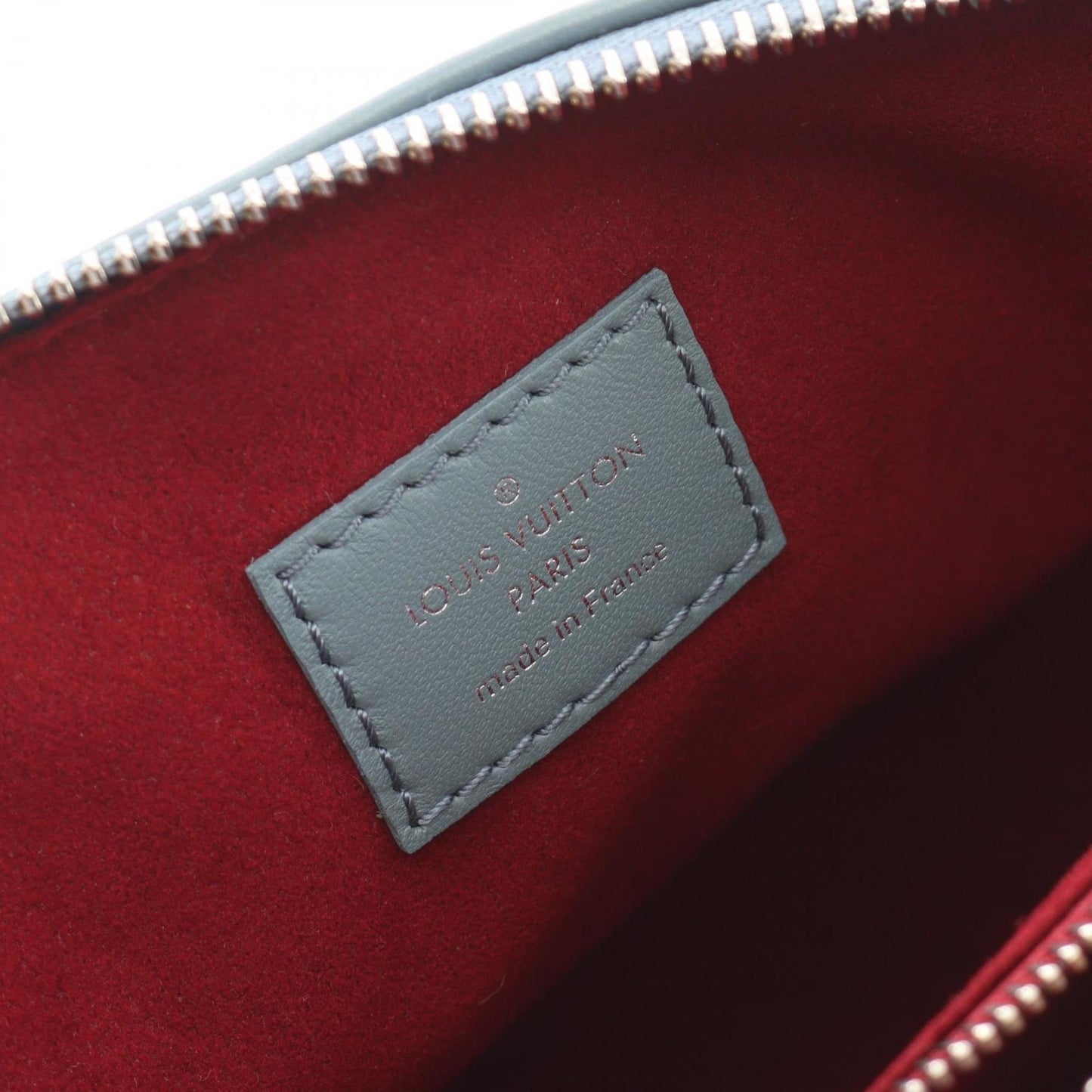 Louis Vuitton Blue Leather Coussin
