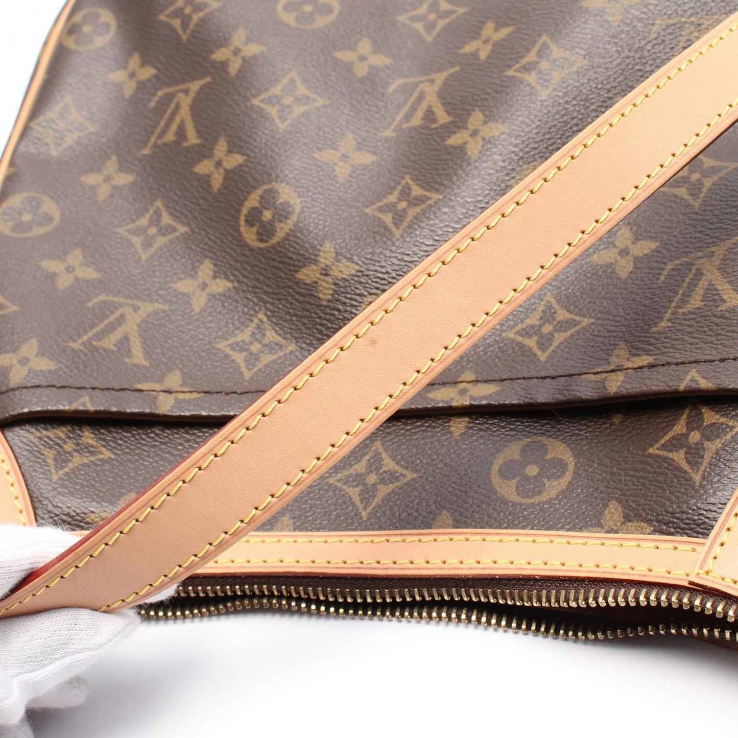 Louis Vuitton Brown Canvas Odeon