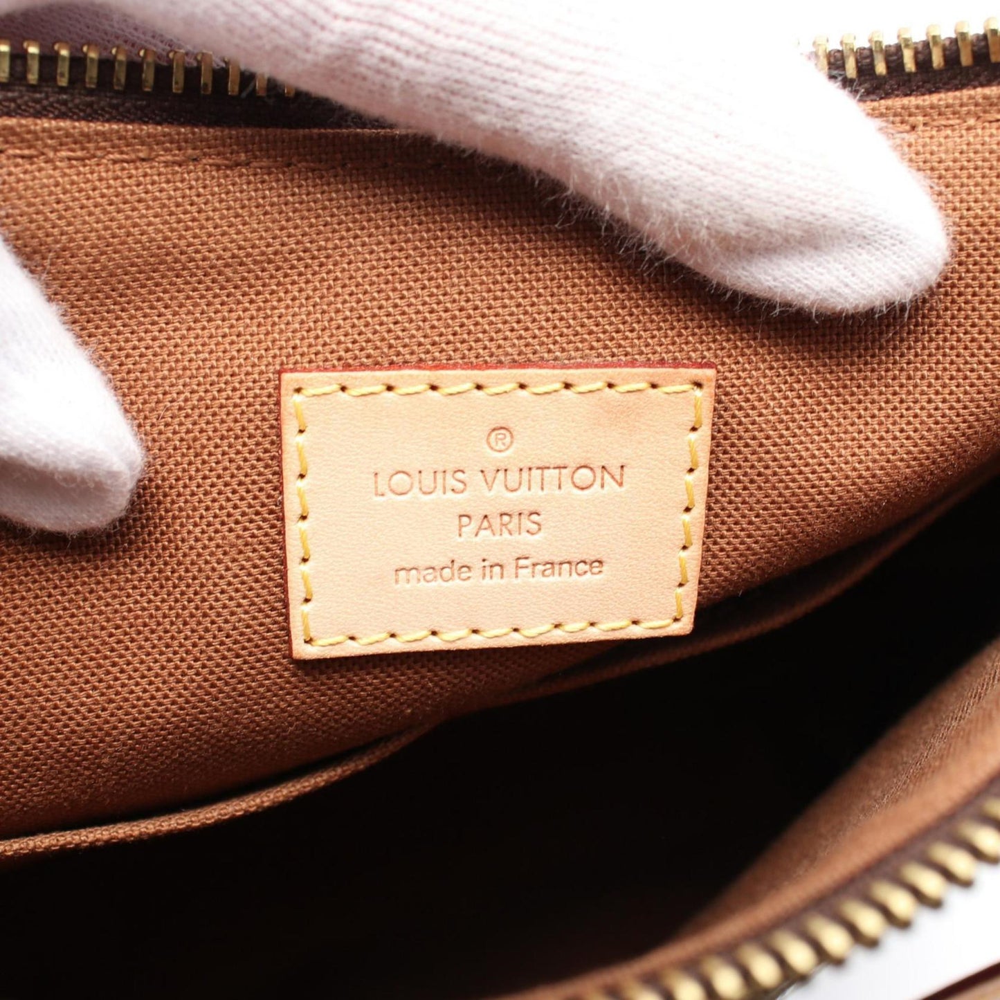 Louis Vuitton Brown Canvas Odeon