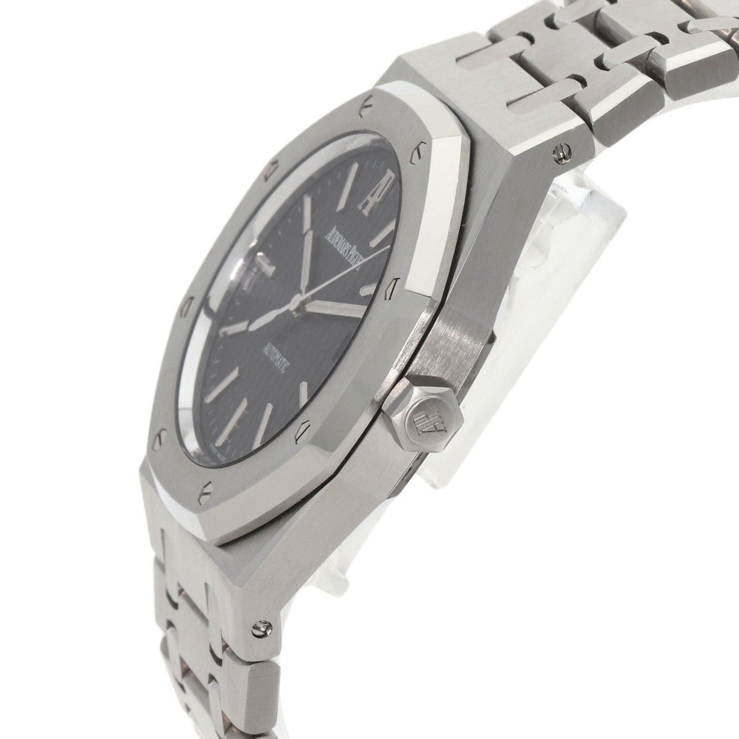 Audemars Piguet Black Steel Royal Oak