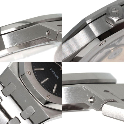 Audemars Piguet Black Steel Royal Oak