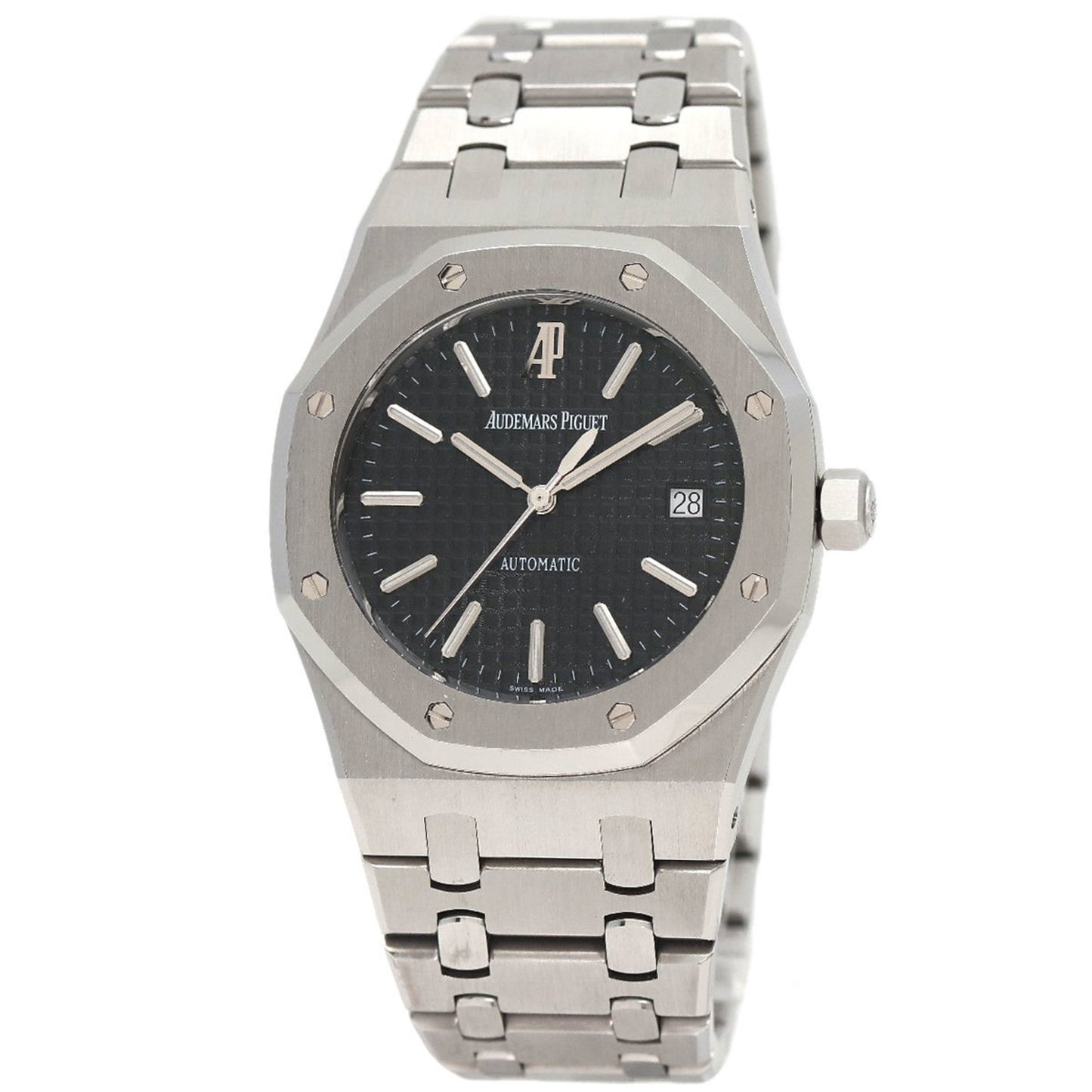 Audemars Piguet Black Steel Royal Oak