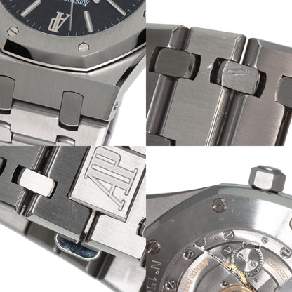 Audemars Piguet Black Steel Royal Oak