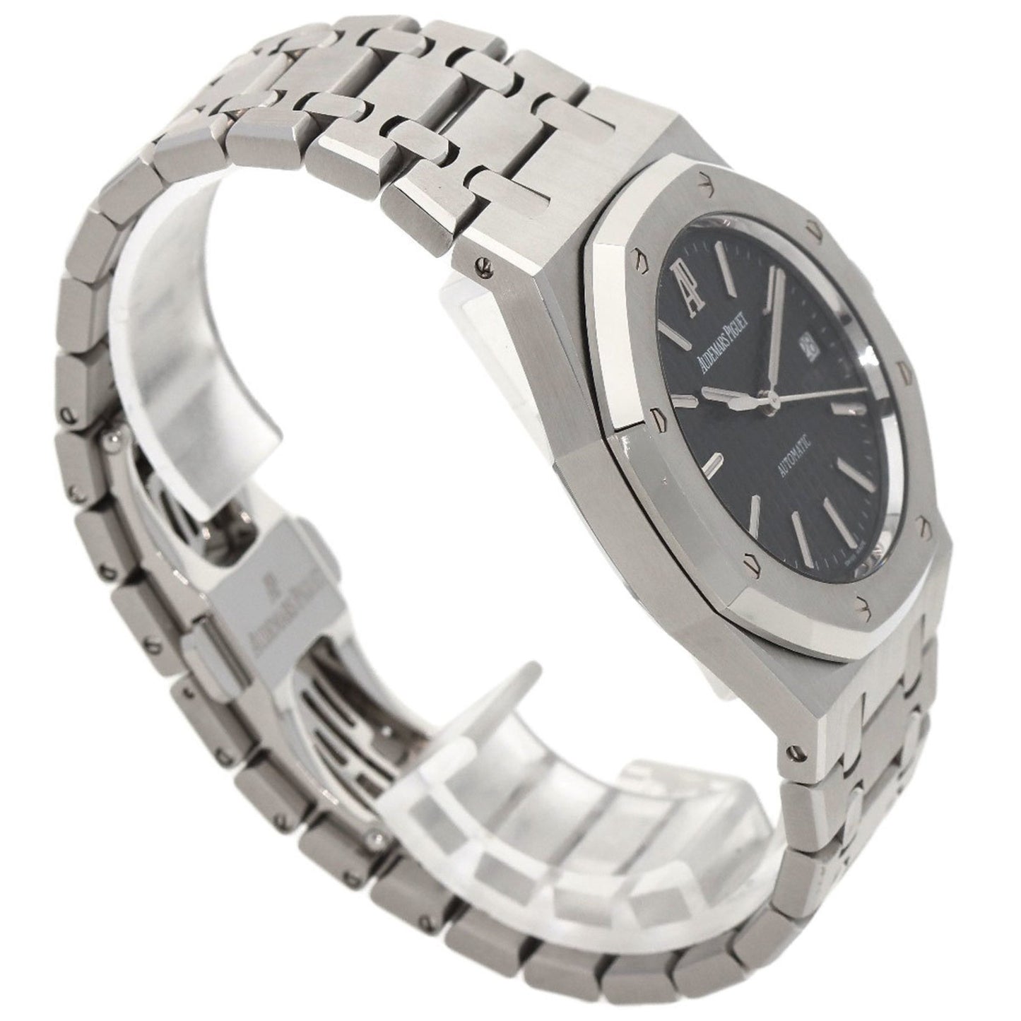 Audemars Piguet Black Steel Royal Oak