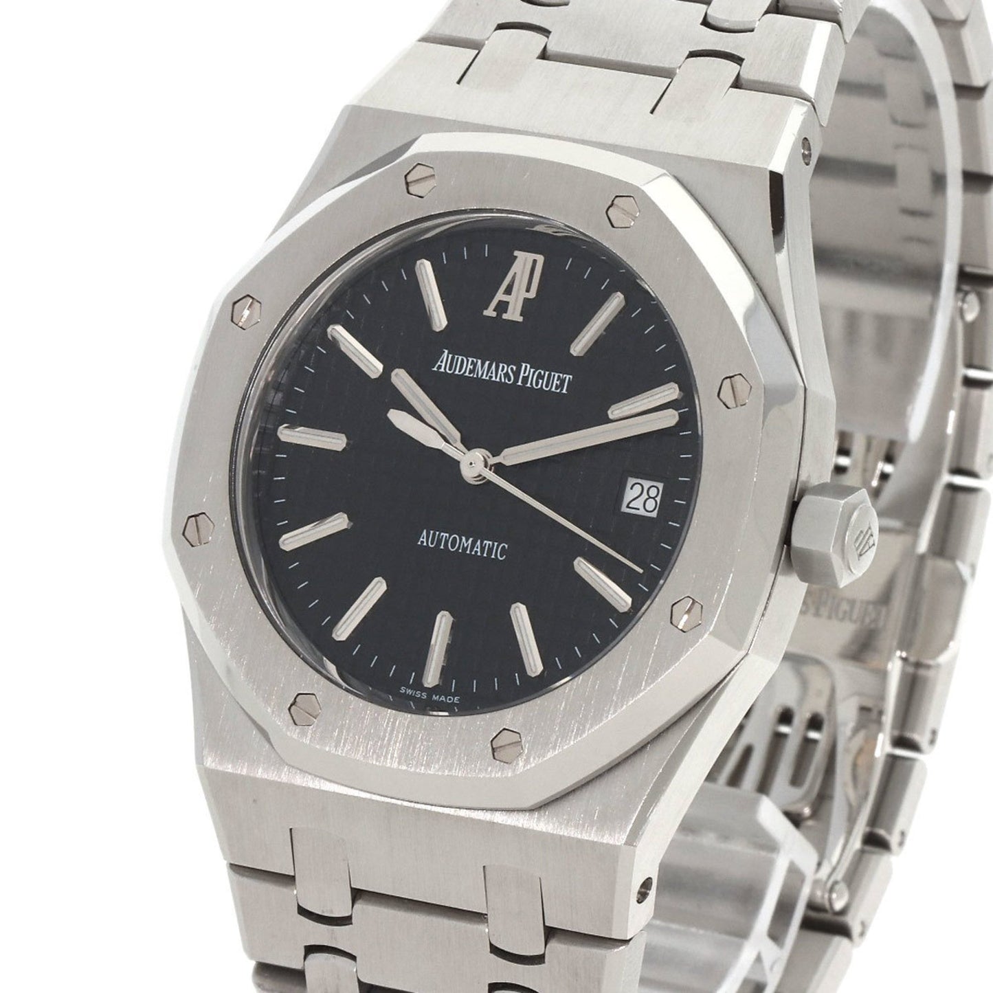 Audemars Piguet Black Steel Royal Oak