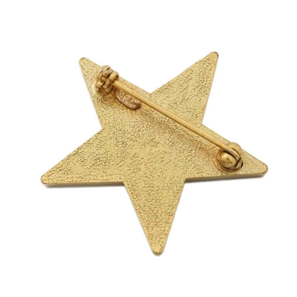 Chanel Gold Gold Plated Coco Mark