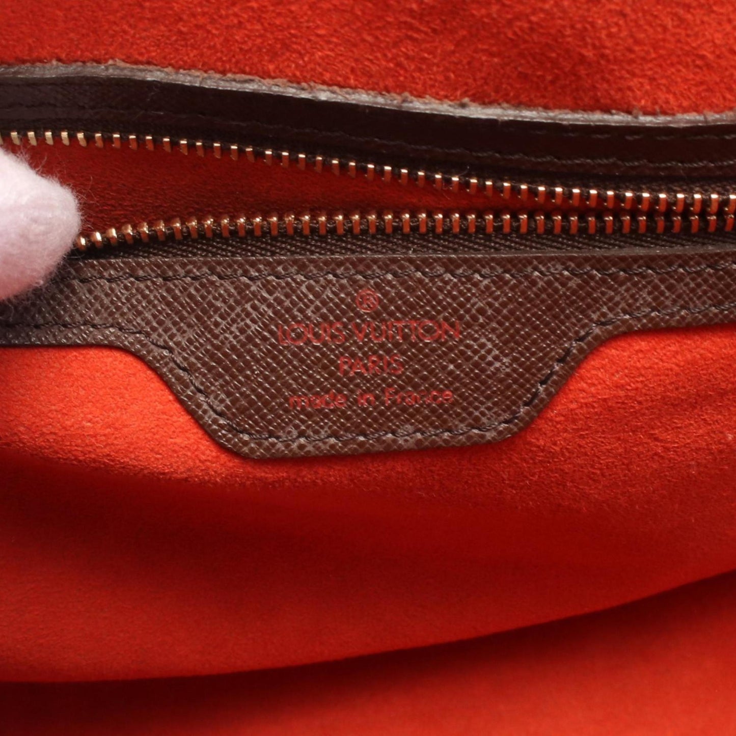 Louis Vuitton Brown Canvas Triana