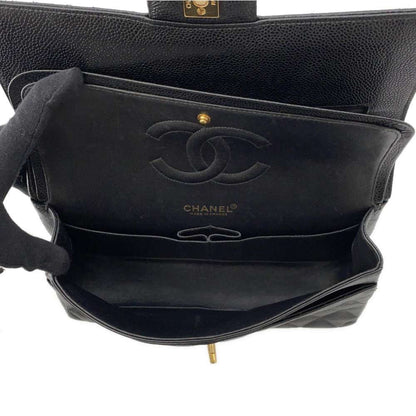 Chanel Black Leather Timeless