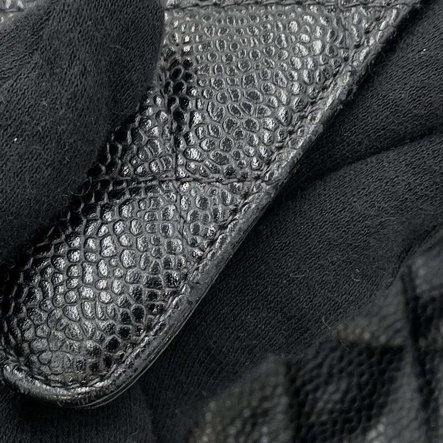 Chanel Black Leather Timeless