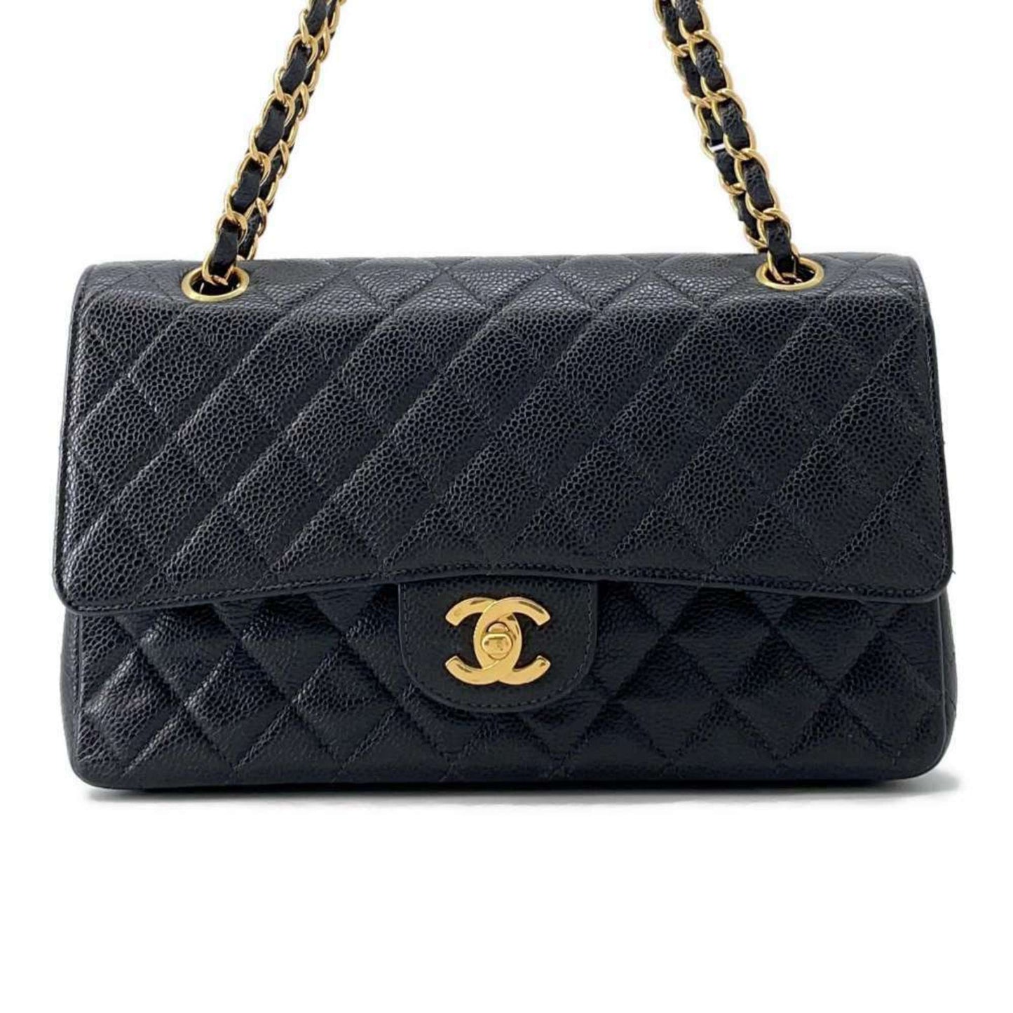 Chanel Black Leather Timeless