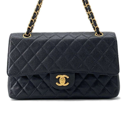 Chanel Black Leather Timeless