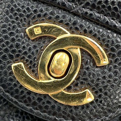 Chanel Black Leather Timeless