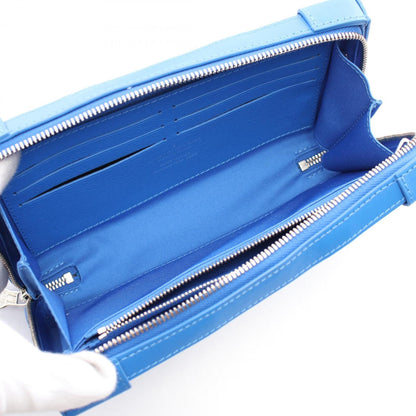 Louis Vuitton Blue Canvas Soft Trunk