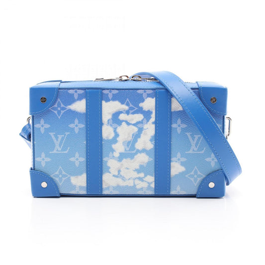 Louis Vuitton Blue Canvas Soft Trunk