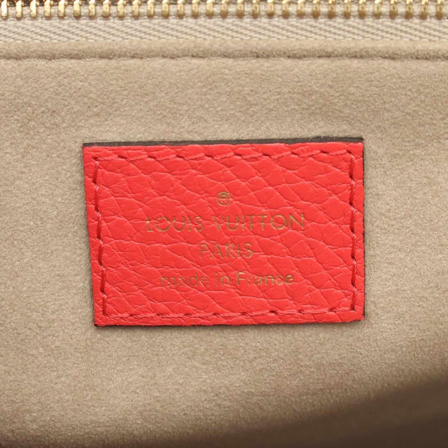 Louis Vuitton Pink Leather Parnassea