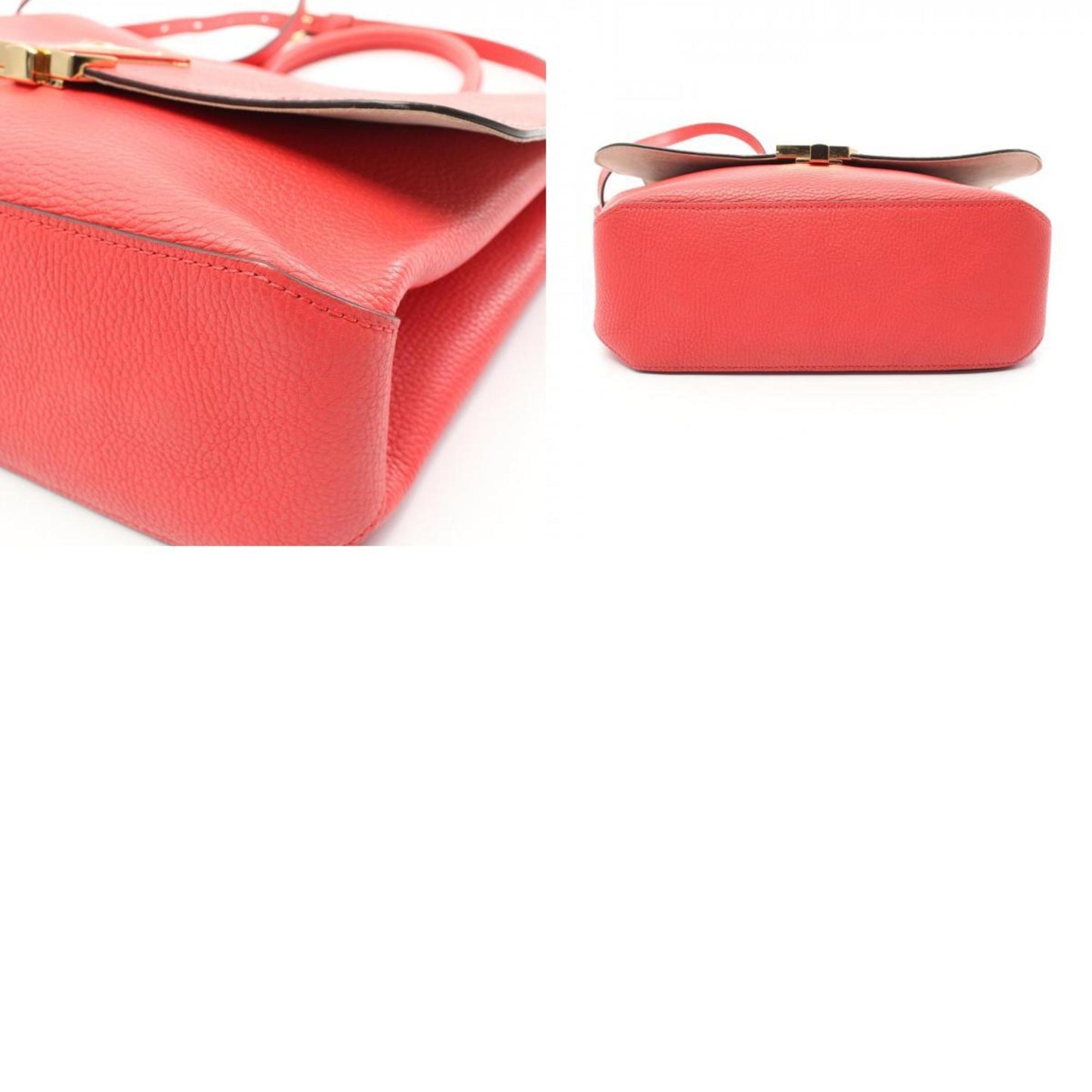 Louis Vuitton Pink Leather Parnassea