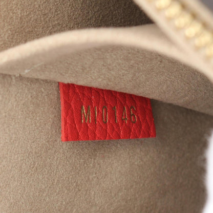 Louis Vuitton Pink Leather Parnassea