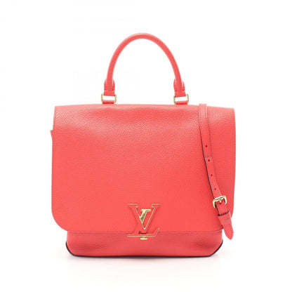 Louis Vuitton Pink Leather Parnassea
