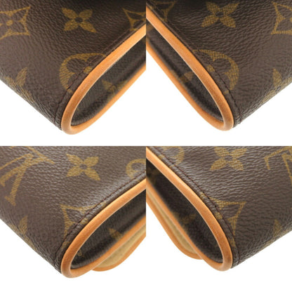Louis Vuitton Brown Canvas Pochette Twin Gm