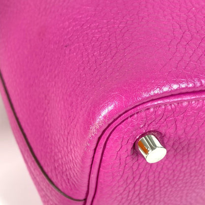 Hermès Pink Leather Picotin Lock