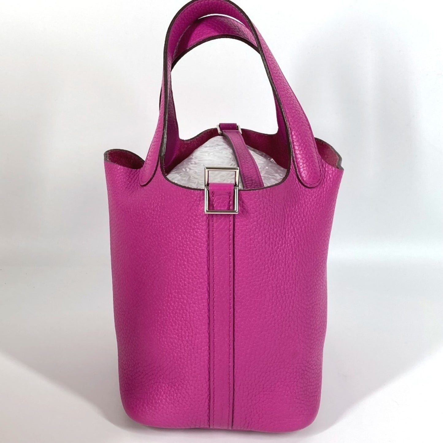 Hermès Pink Leather Picotin Lock