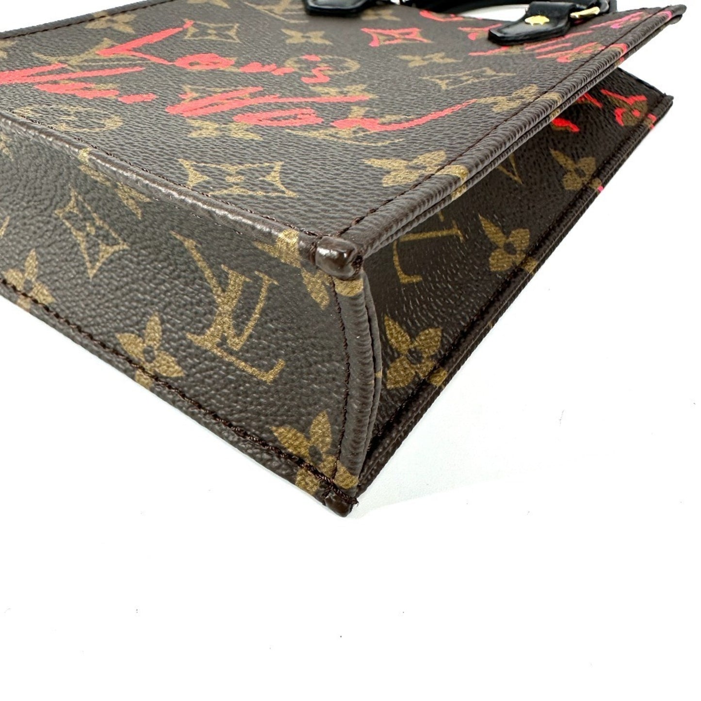 Louis Vuitton Brown Canvas Sac Plat
