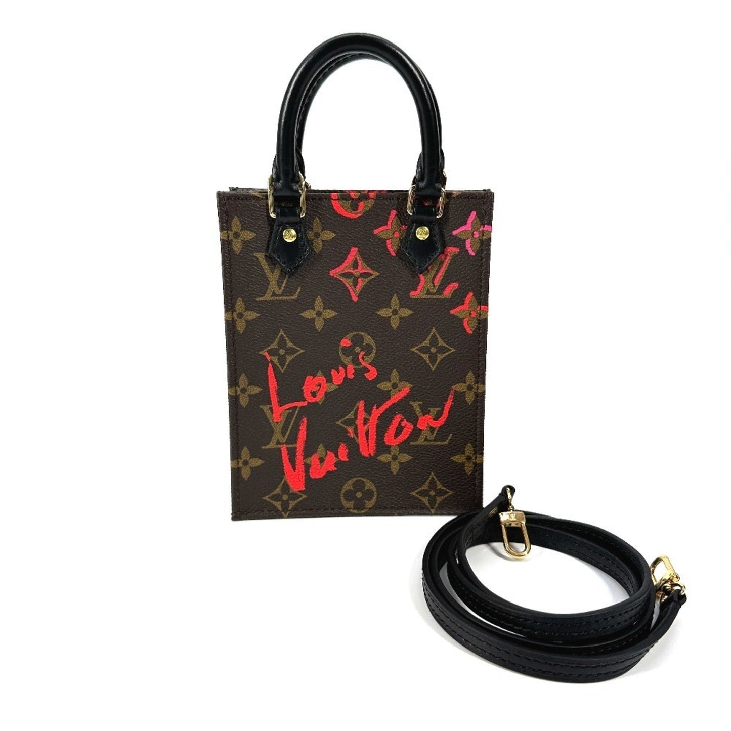 Louis Vuitton Brown Canvas Sac Plat